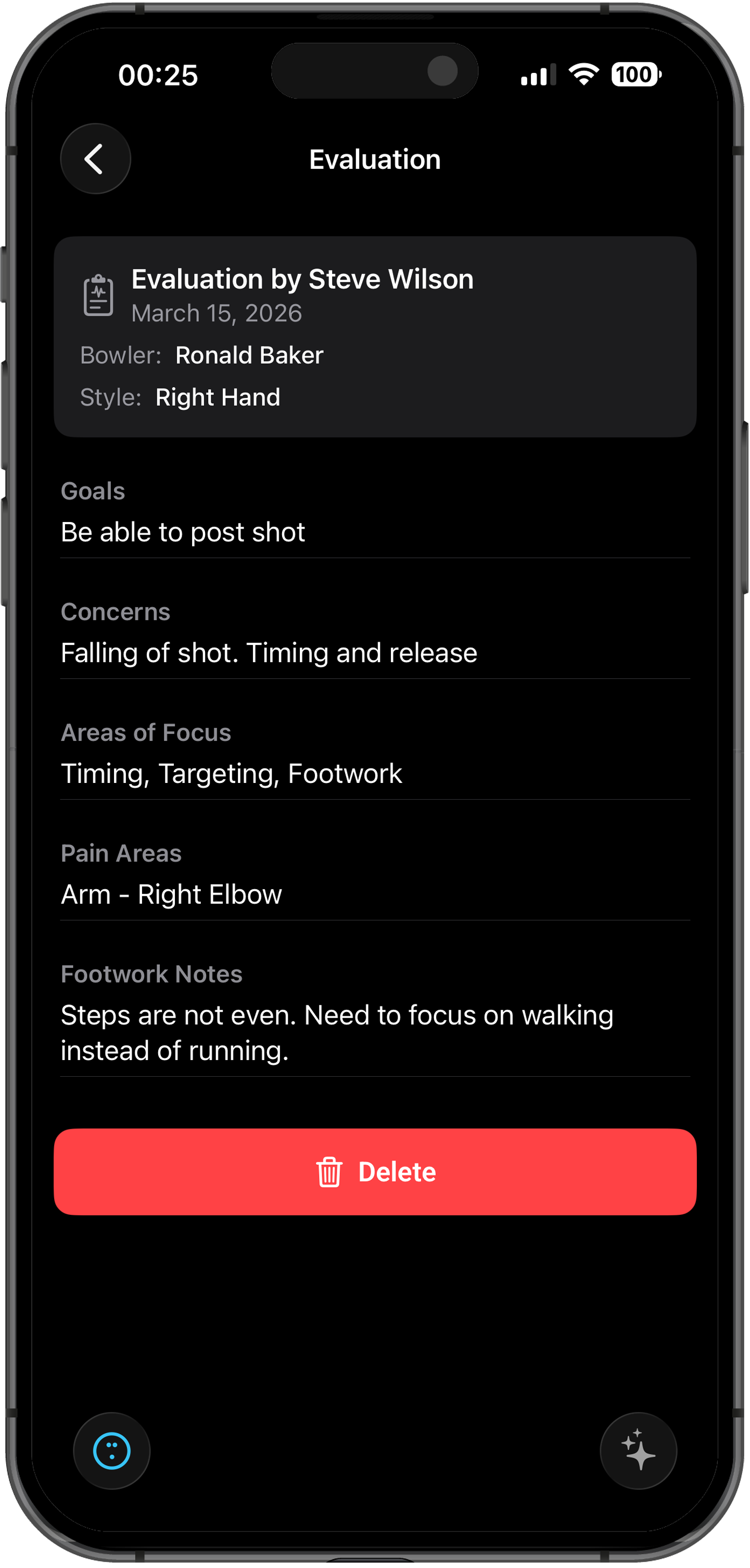 BowlersAI Coach Evaluation
